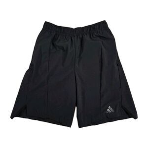 Mens Adidas Designed For Training Shorts Black Small 26x9 Zip Pockets